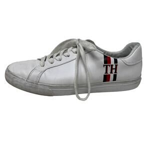 Tommy Hilfiger Leather Lace Up Lewie Sneaker Shoe TH - 9